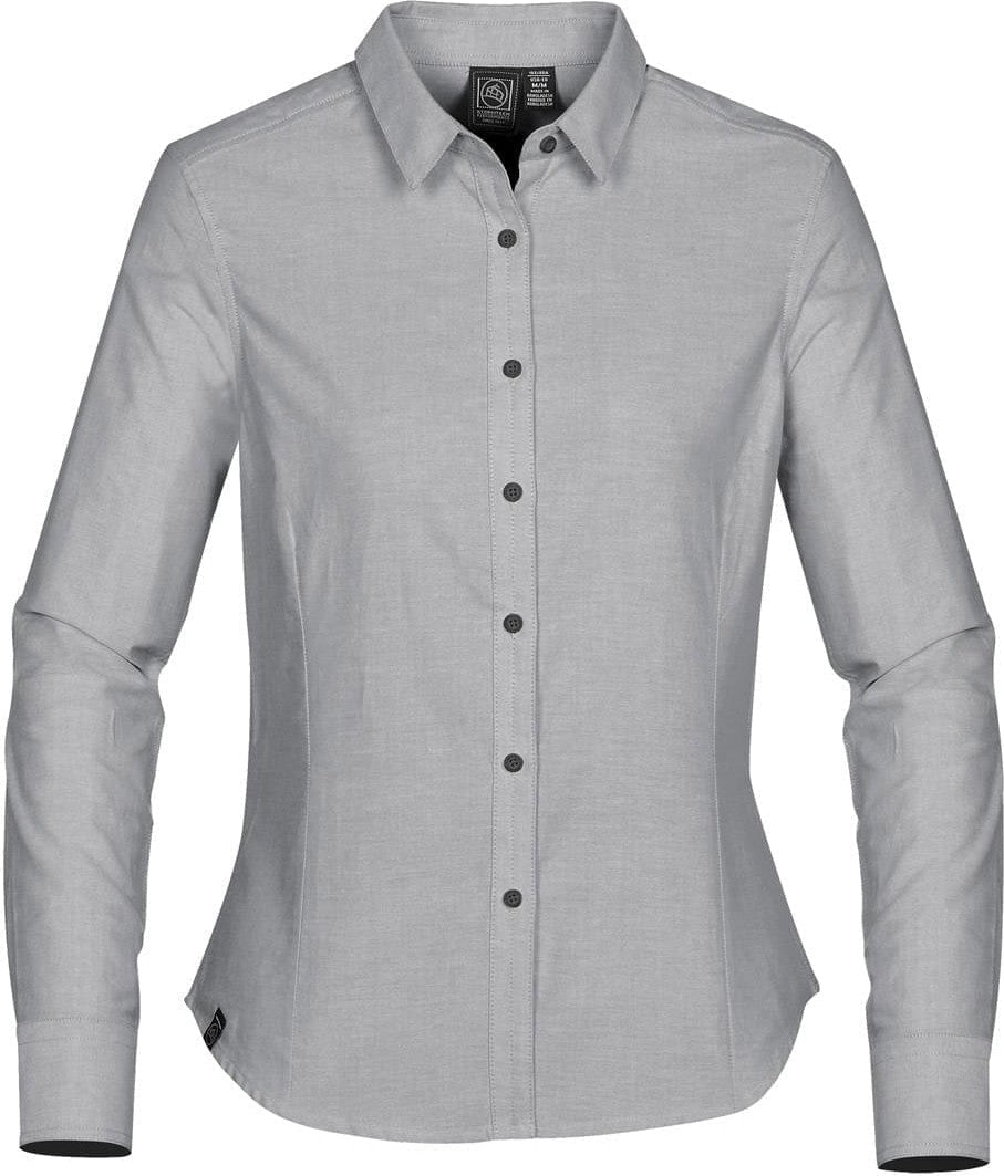Stormtech Ocl-3w Women’s Wexford Chambray Shirt - Carbon - Ladies Xs