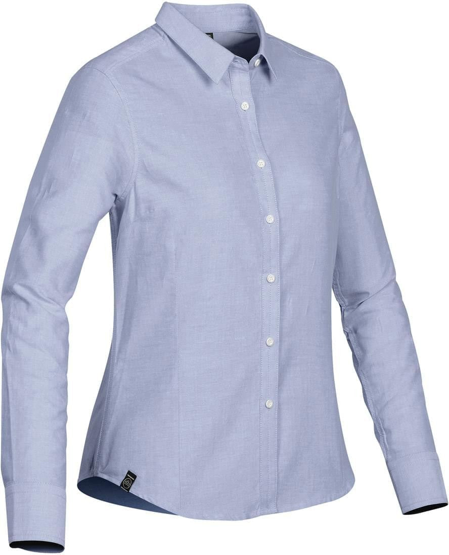 Stormtech Ocl-3w Women’s Wexford Chambray Shirt - French Blue - Ladies m