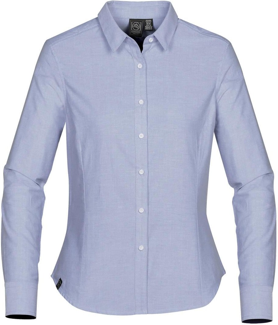 Stormtech Ocl-3w Women’s Wexford Chambray Shirt - French Blue - Ladies m