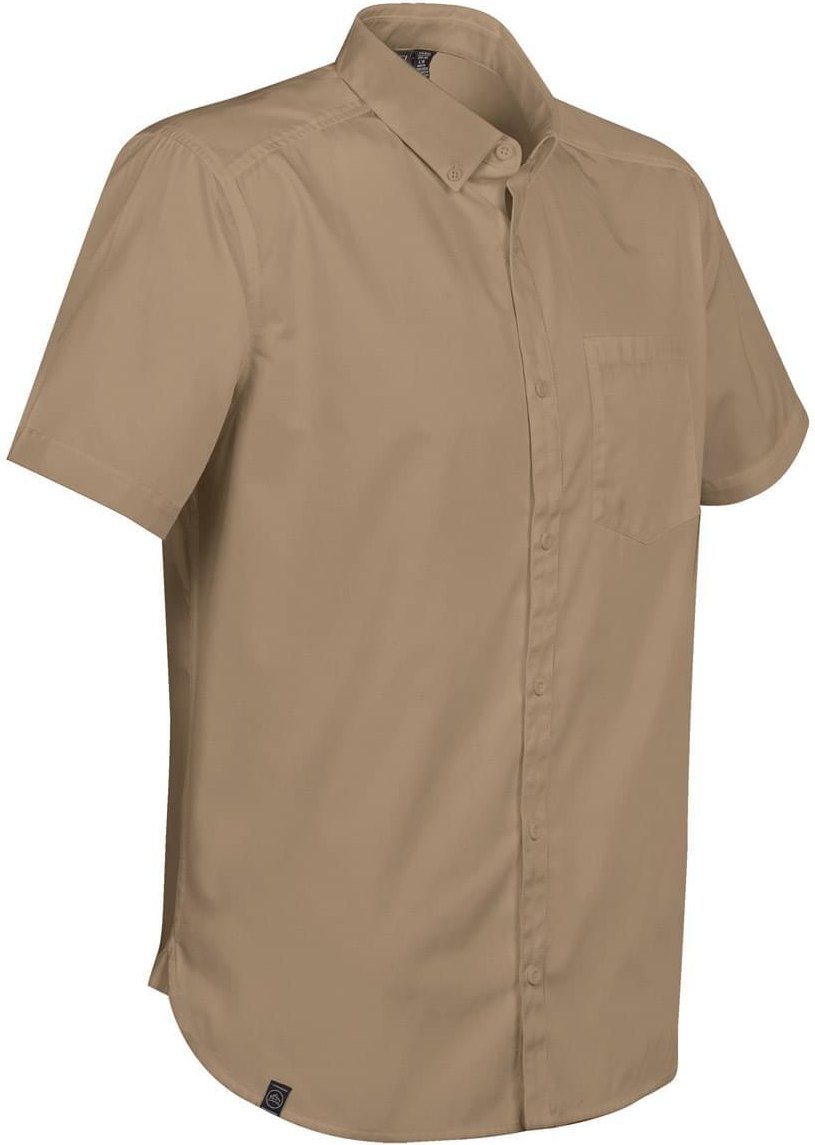 Stormtech Ocs-2 Men’s Cannon Short Sleeve Shirt - Tan