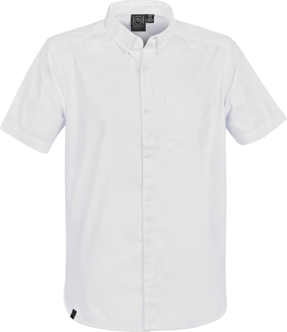 Stormtech Ocs-2 Men’s Cannon Short Sleeve Shirt - White - Adult l