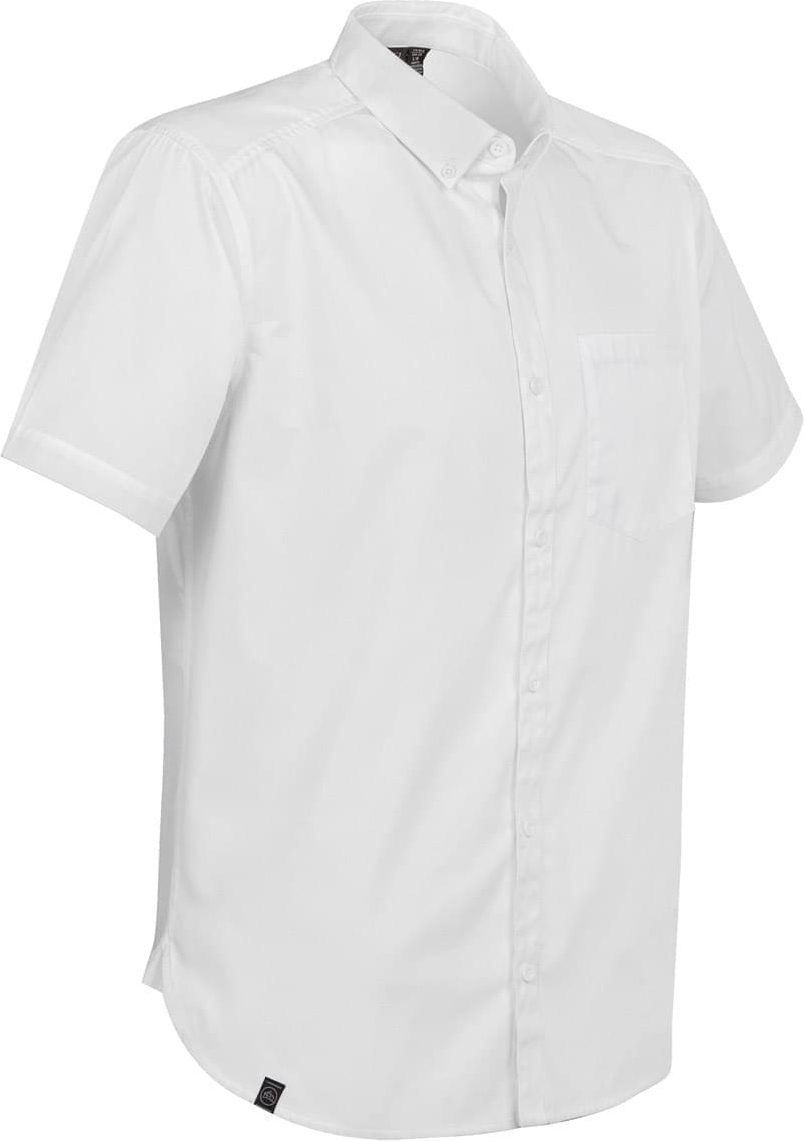Stormtech Ocs-2 Men’s Cannon Short Sleeve Shirt - White