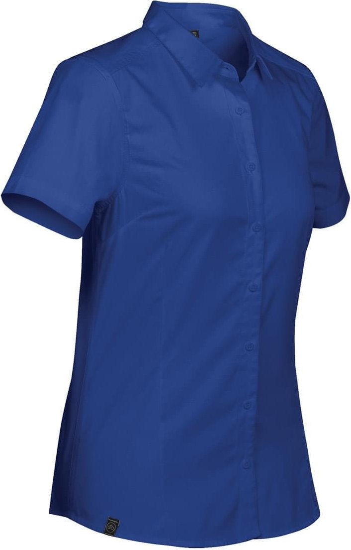 Stormtech Ocs-2w Women’s Cannon Short Sleeve Shirt - Federal Blue
