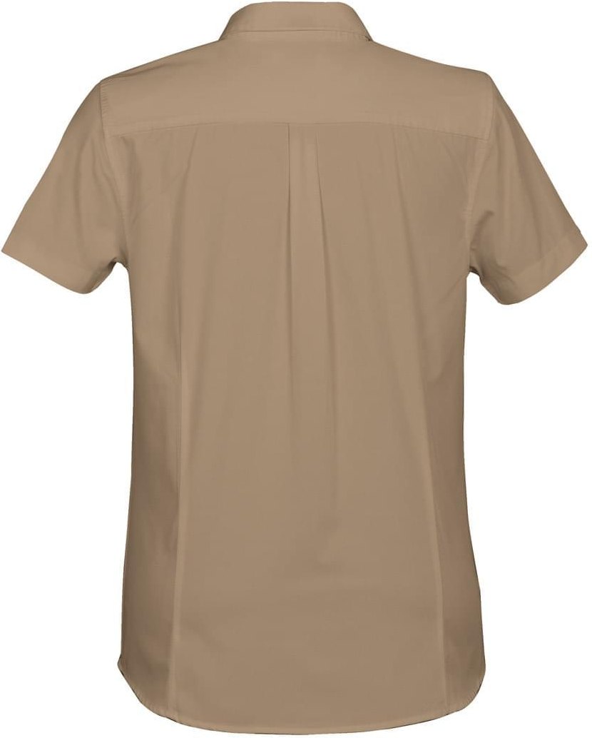 Stormtech Ocs-2w Women’s Cannon Short Sleeve Shirt - Tan