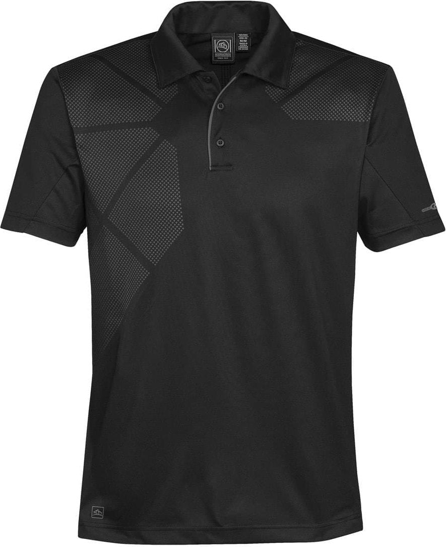 Stormtech Opx-1 Men’s Prism Performance Polo - Black Graphite - Adult s