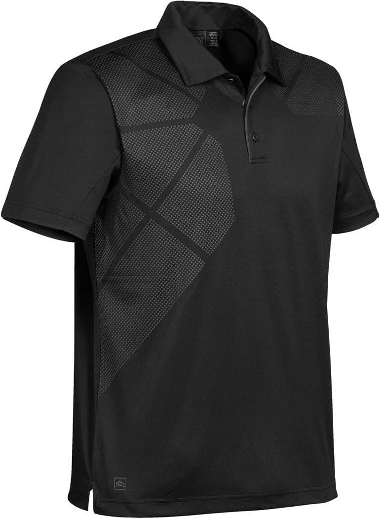 Stormtech Opx-1 Men’s Prism Performance Polo - Black Graphite - Adult s