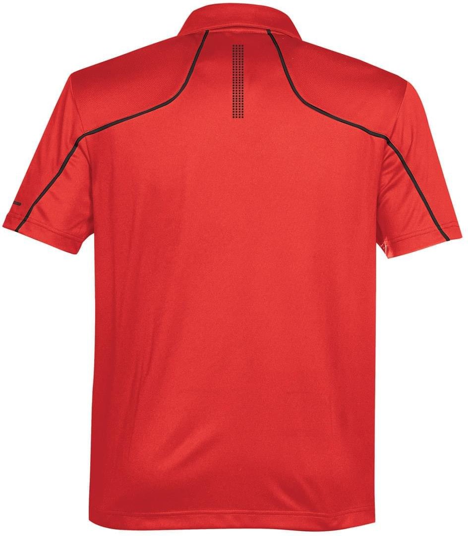 Stormtech Opx-1 Men’s Prism Performance Polo - True Red Black - Adult s