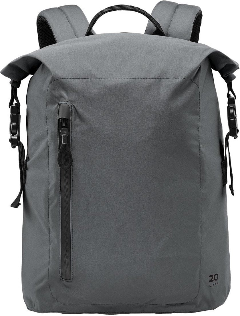 Stormtech Osx-2 Teton Roll Top Backpack 20 - Graphite Black