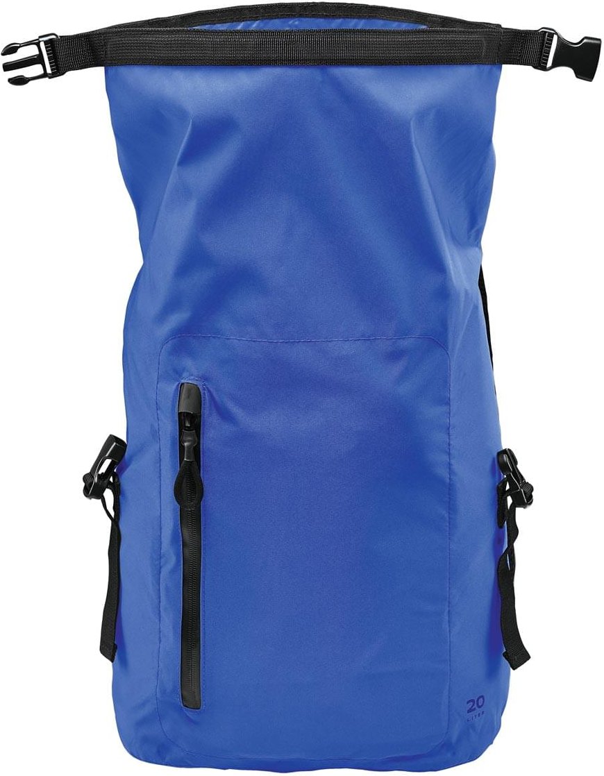 Stormtech Osx-2 Teton Roll Top Backpack 20 - Ocean Blue Black