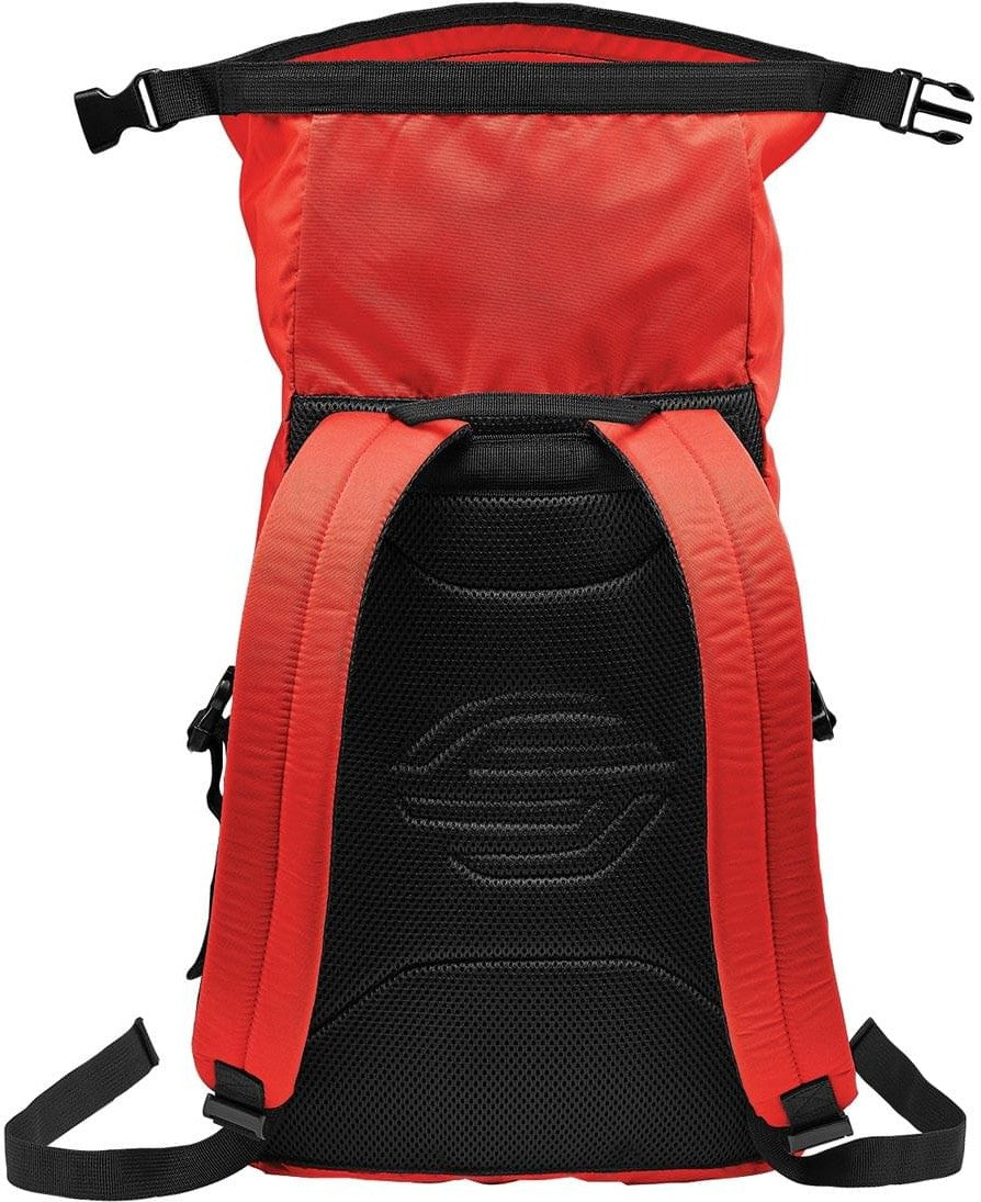 Stormtech Osx-2 Teton Roll Top Backpack 20 - Red Black
