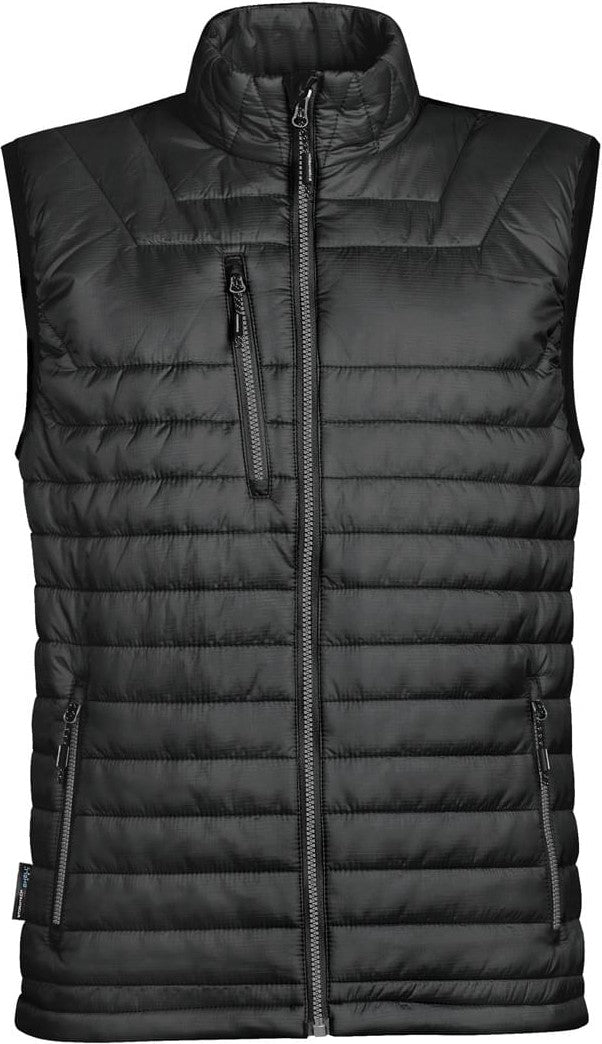 Stormtech Pfv-2le Men’s Gravity Thermal Vest - Black Charcoal - Adult s