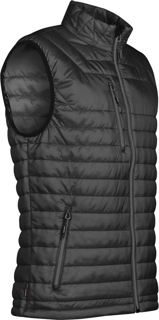 Stormtech Pfv-2le Men’s Gravity Thermal Vest - Black Charcoal