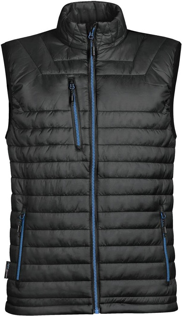 Stormtech Pfv-2le Men’s Gravity Thermal Vest - Black Marine Blue - Adult s