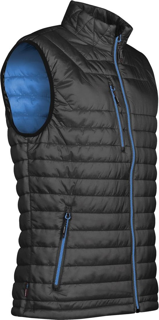 Stormtech Pfv-2le Men’s Gravity Thermal Vest - Black Marine Blue