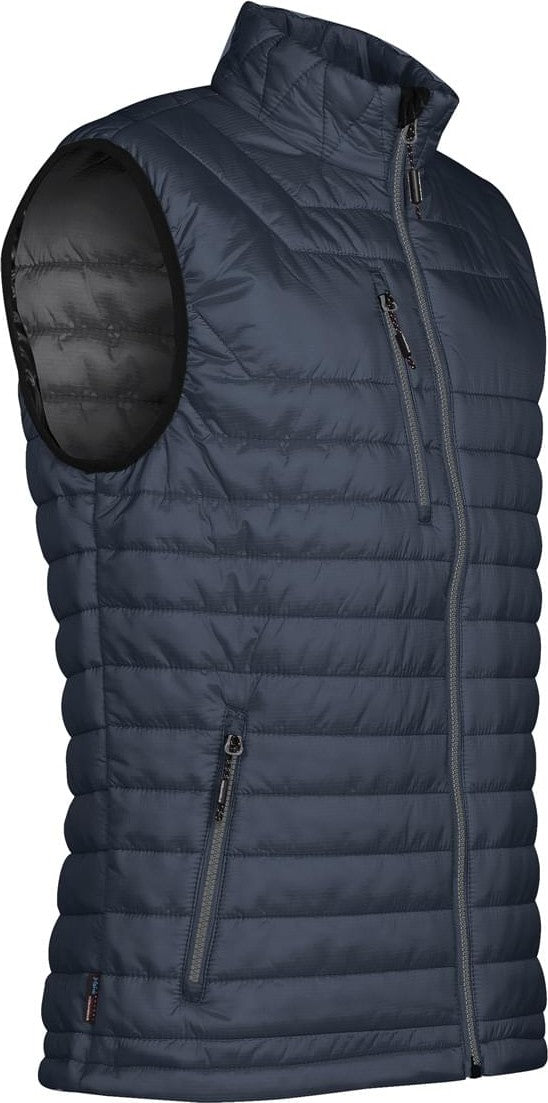 Stormtech Pfv-2le Men’s Gravity Thermal Vest - Navy Charcoal