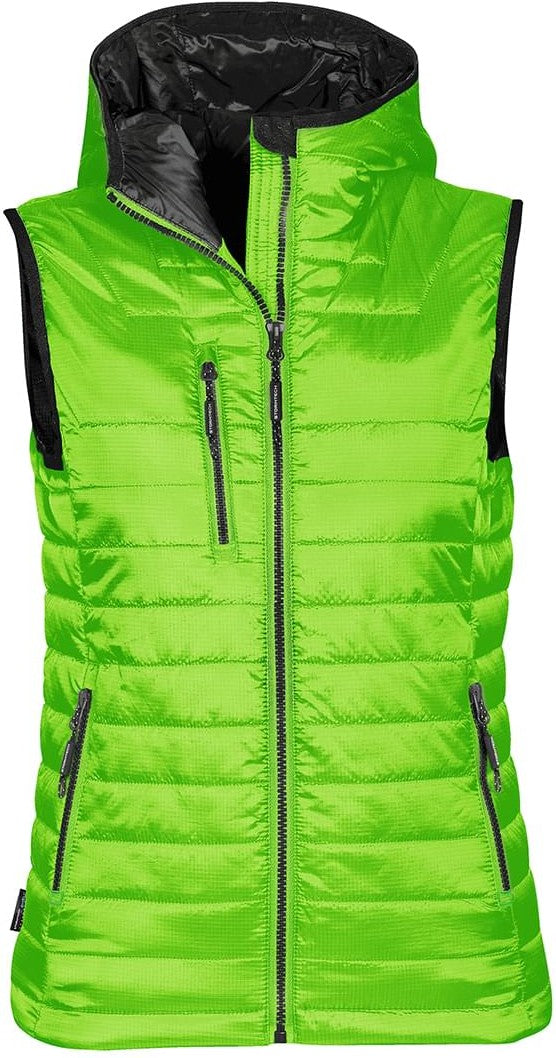 Stormtech Pfv-2w Women’s Gravity Thermal Vest - Kiwi Black