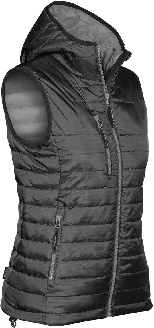 Stormtech Pfv-2wle Women’s Gravity Thermal Vest - Black Charcoal