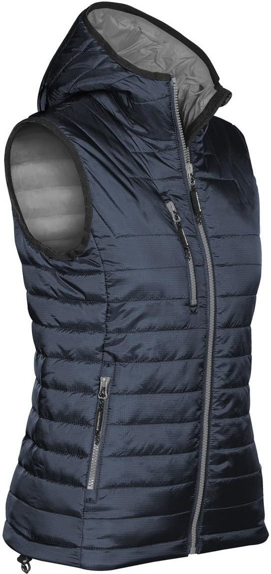 Stormtech Pfv-2wle Women’s Gravity Thermal Vest - Navy Charcoal