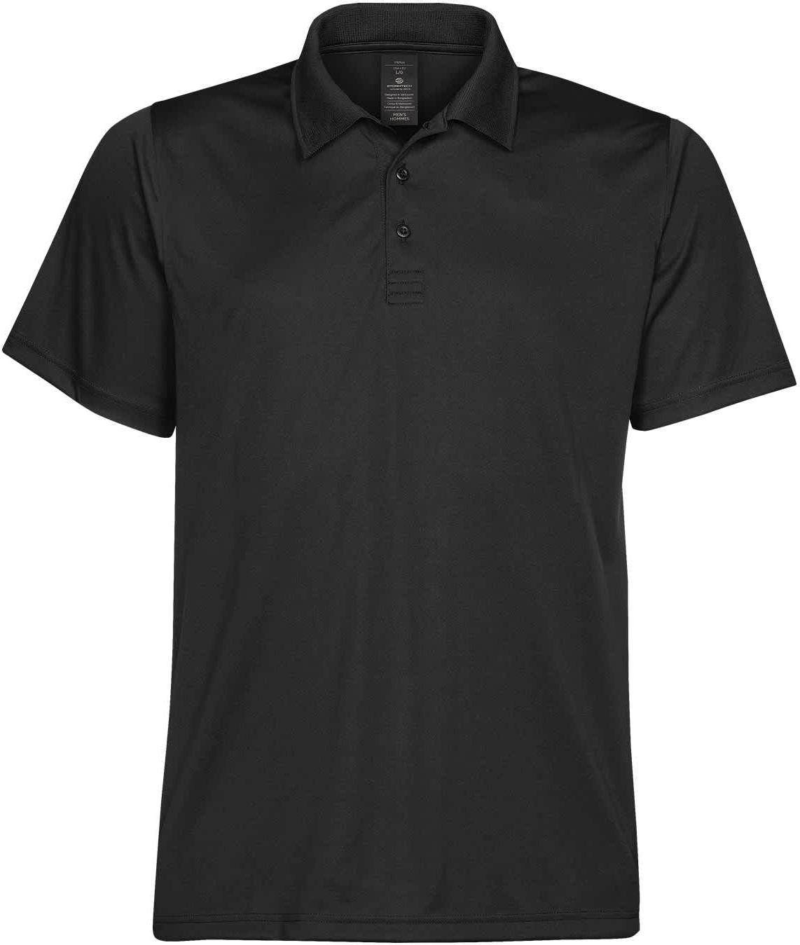 Stormtech Pg-1 Men’s Eclipse H2x-dry Pique Polo - Black - Adult s