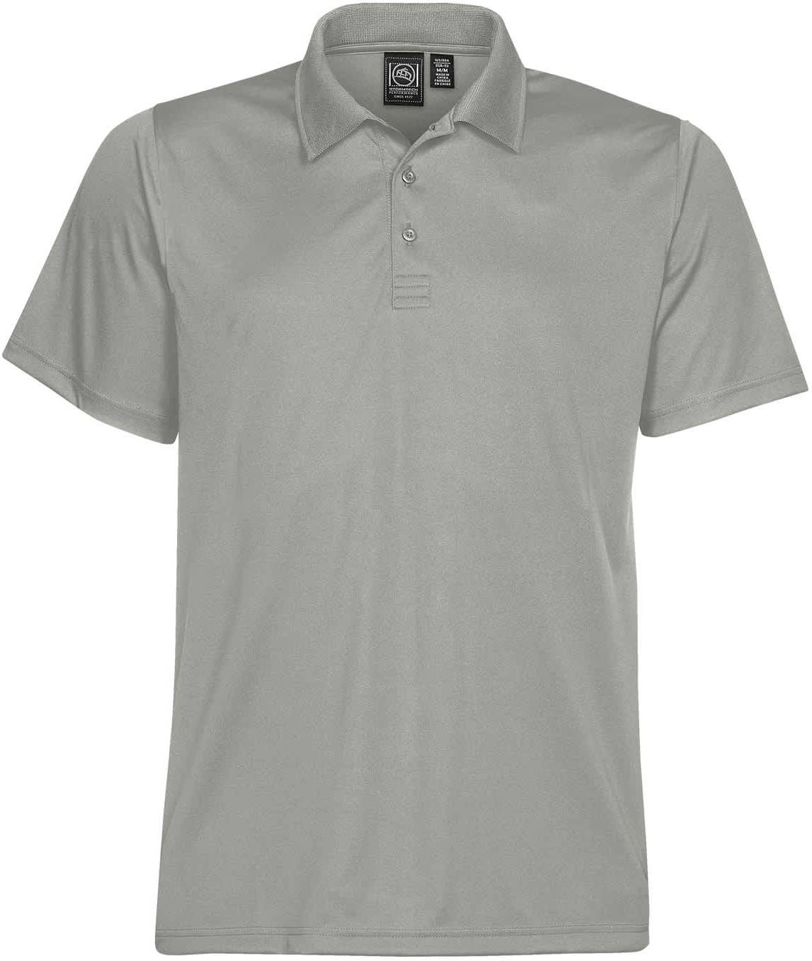 Stormtech Pg-1 Men’s Eclipse H2x-dry Pique Polo - Cool Silver - Adult s