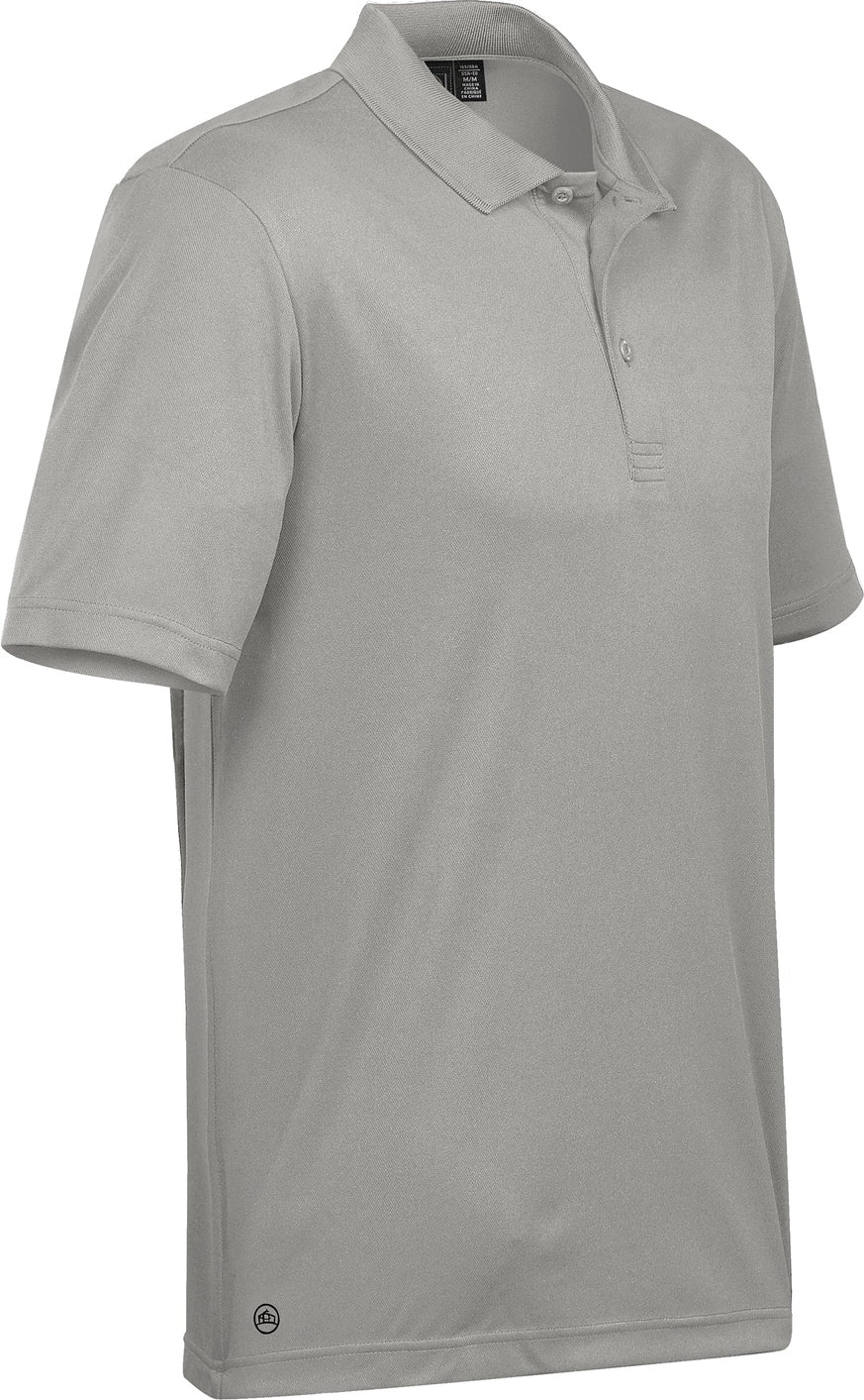 Stormtech Pg-1 Men’s Eclipse H2x-dry Pique Polo - Cool Silver