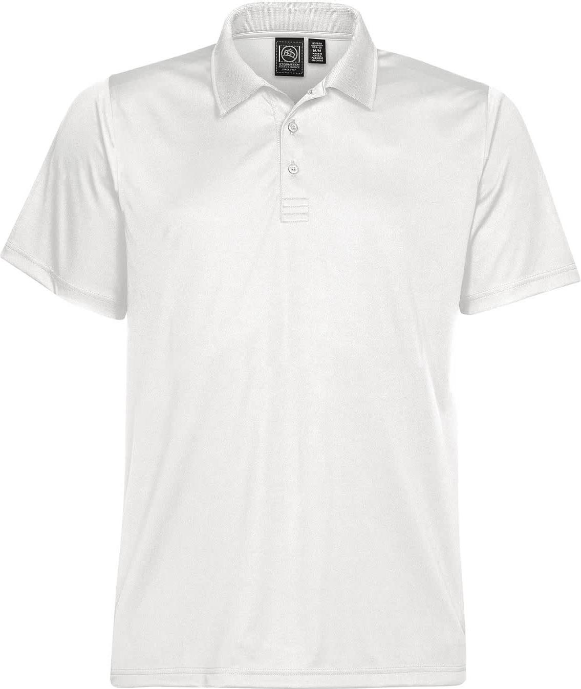 Stormtech Pg-1 Men’s Eclipse H2x-dry Pique Polo - White - Adult s
