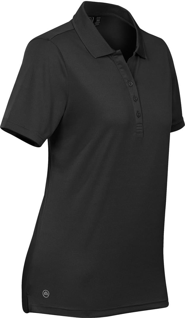 Stormtech Pg-1w Women’s Eclipse H2x-dry Pique Polo - Black