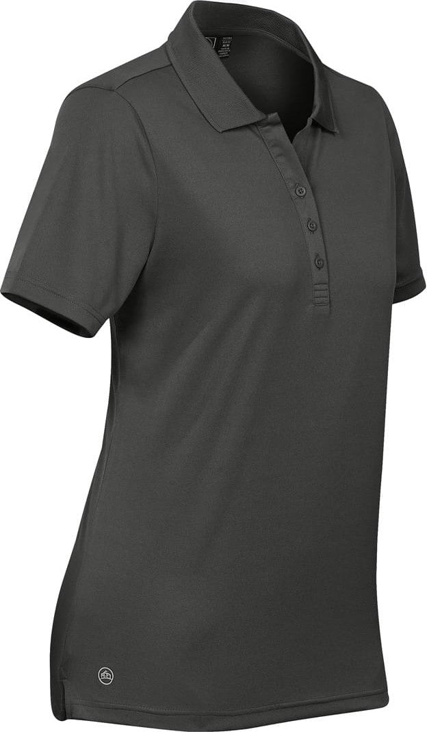 Stormtech Pg-1w Women’s Eclipse H2x-dry Pique Polo - Carbon