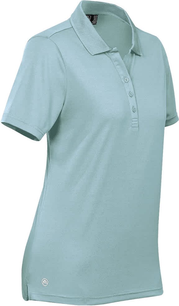 Stormtech Pg-1w Women’s Eclipse H2x-dry Pique Polo - Ice Blue