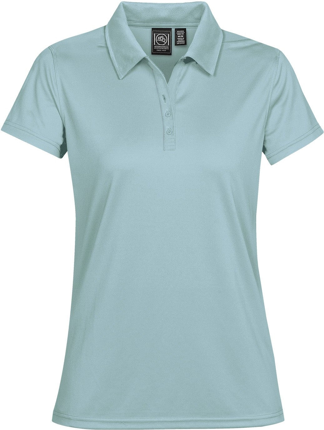 Stormtech Pg-1w Women’s Eclipse H2x-dry Pique Polo - Ice Blue - Ladies Xs