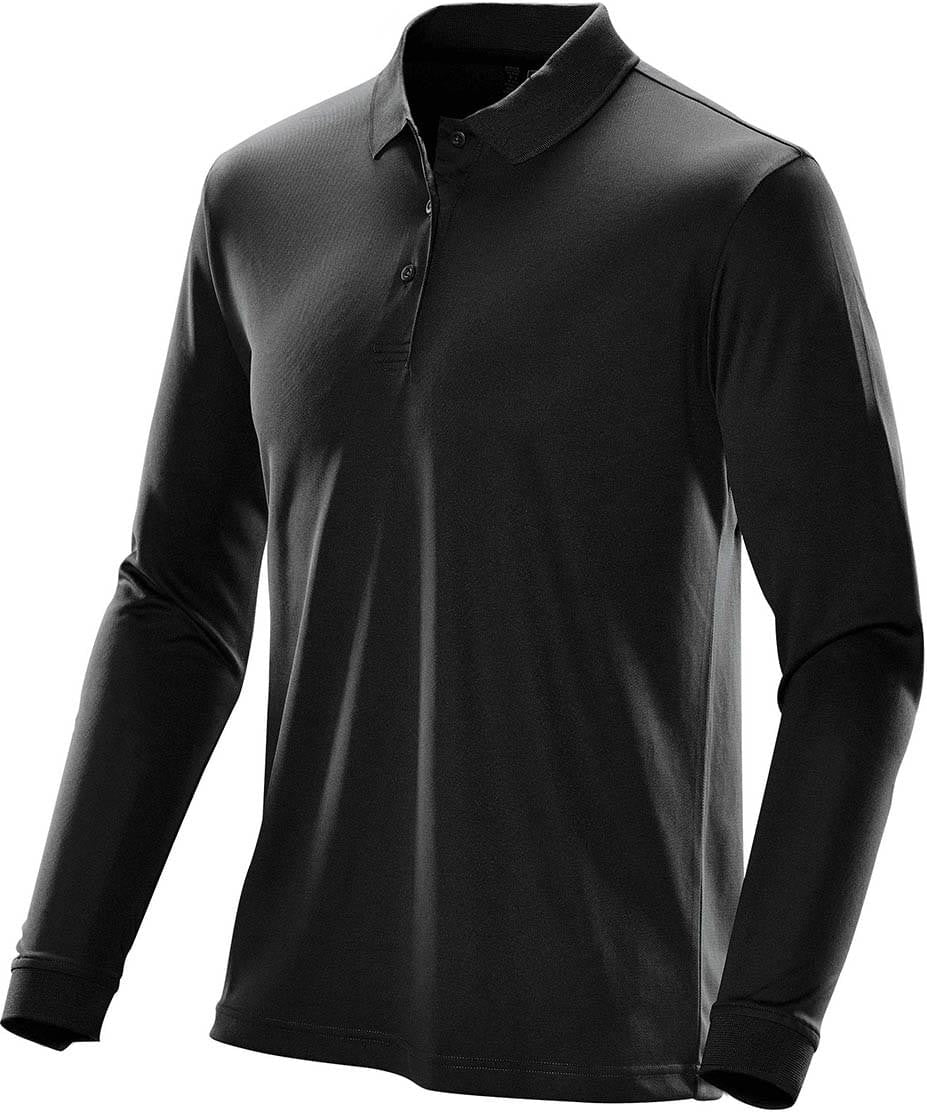 Stormtech Pgl-1 Men’s Eclipse H2x-dry Long Sleeve Polo