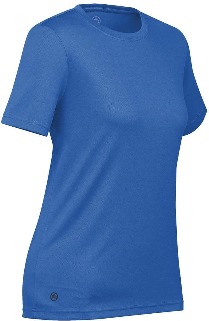 Stormtech Pgt-1w Women’s Eclipse H2x-dry Pique Tee - Azure Blue