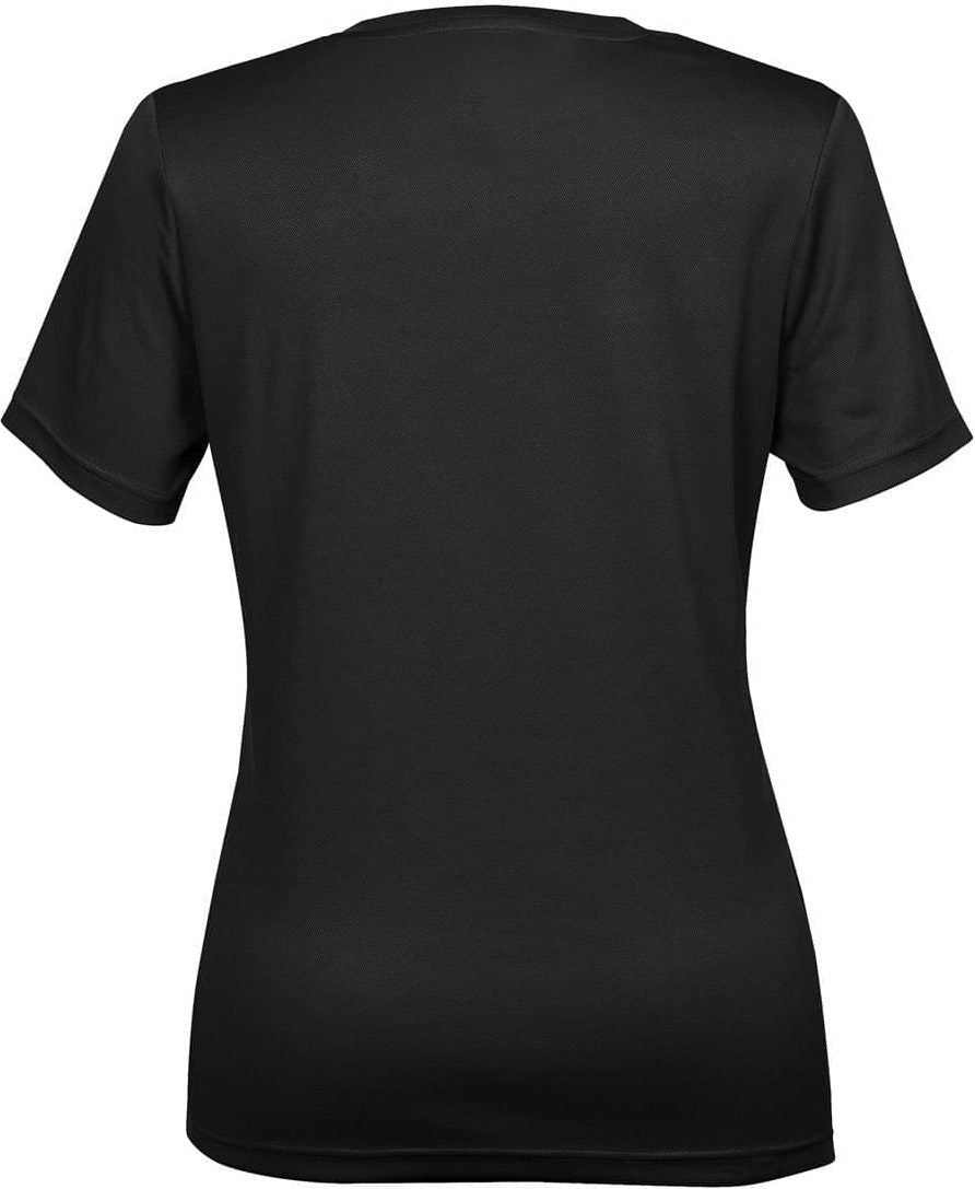 Stormtech Pgt-1w Women’s Eclipse H2x-dry Pique Tee - Black