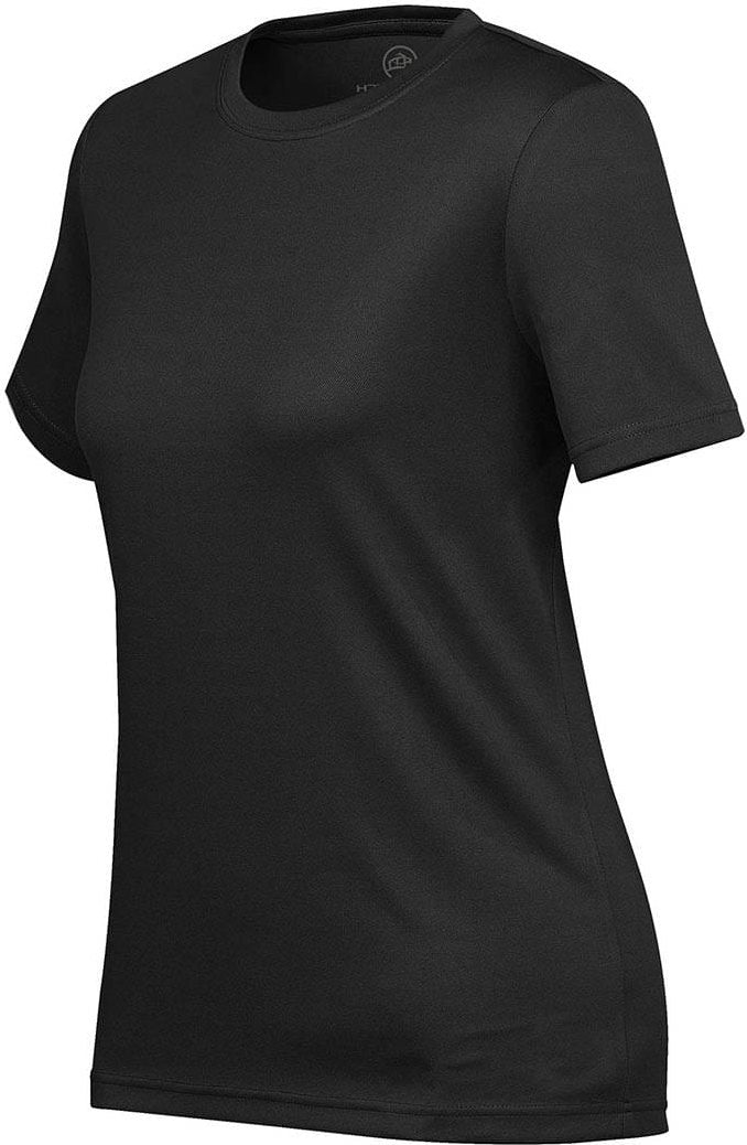 Stormtech Pgt-1w Women’s Eclipse H2x-dry Pique Tee - Black
