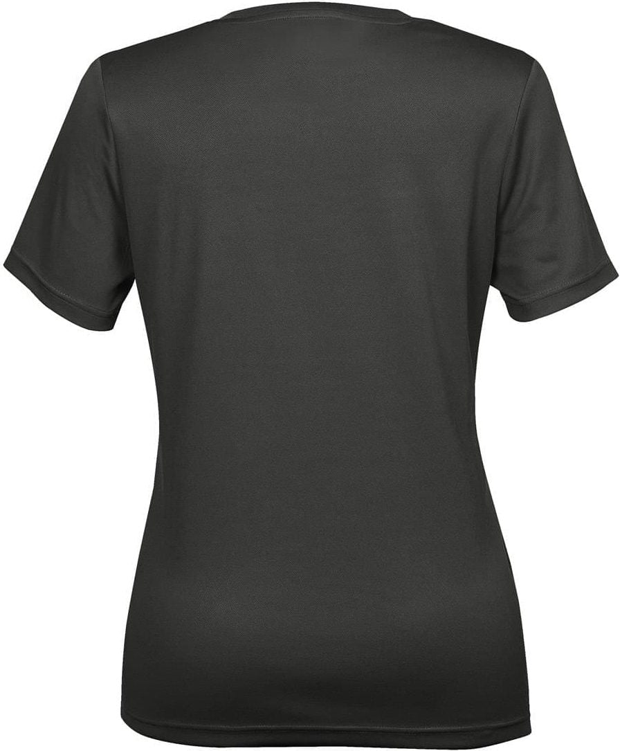 Stormtech Pgt-1w Women’s Eclipse H2x-dry Pique Tee - Carbon