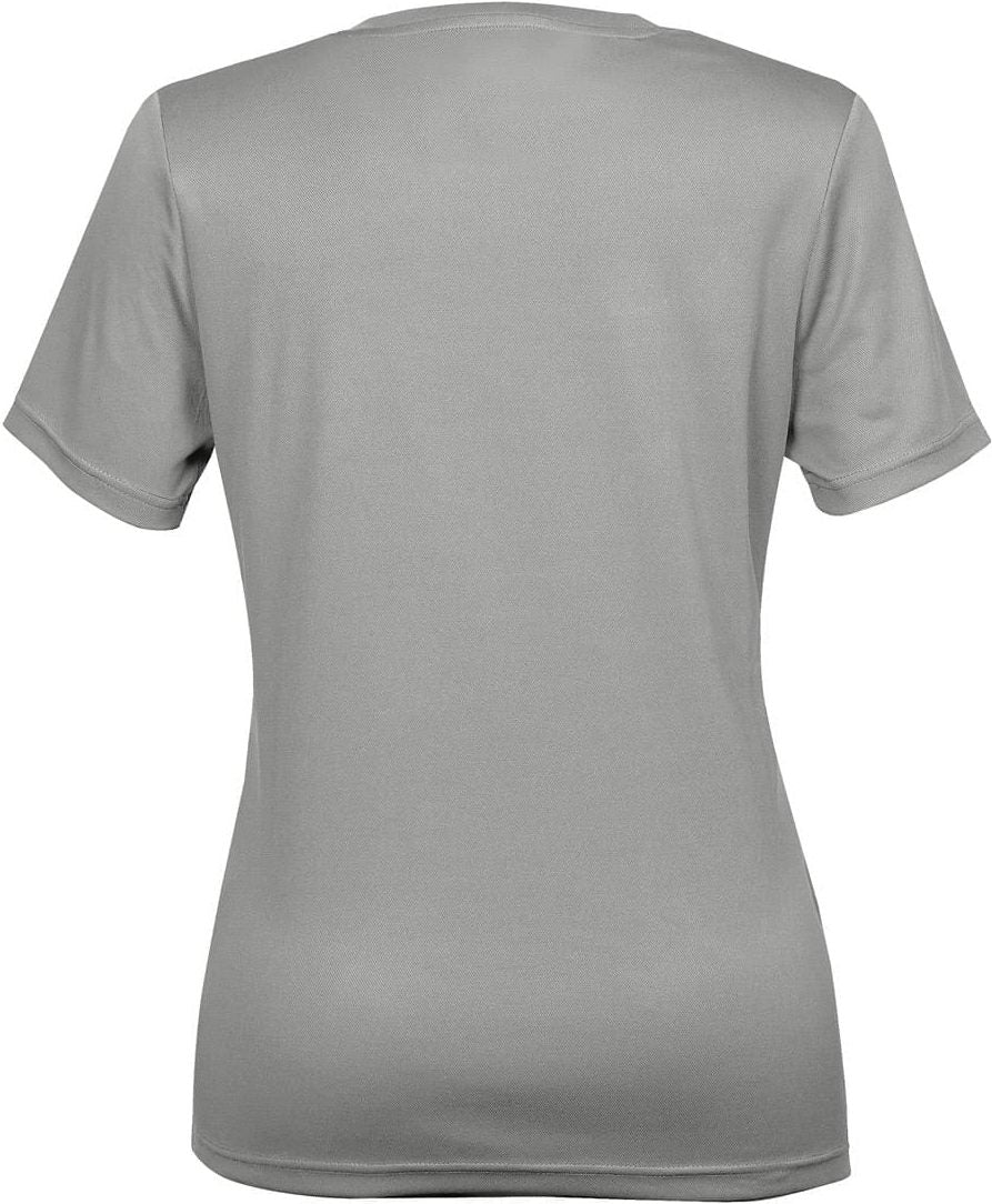 Stormtech Pgt-1w Women’s Eclipse H2x-dry Pique Tee - Cool Silver