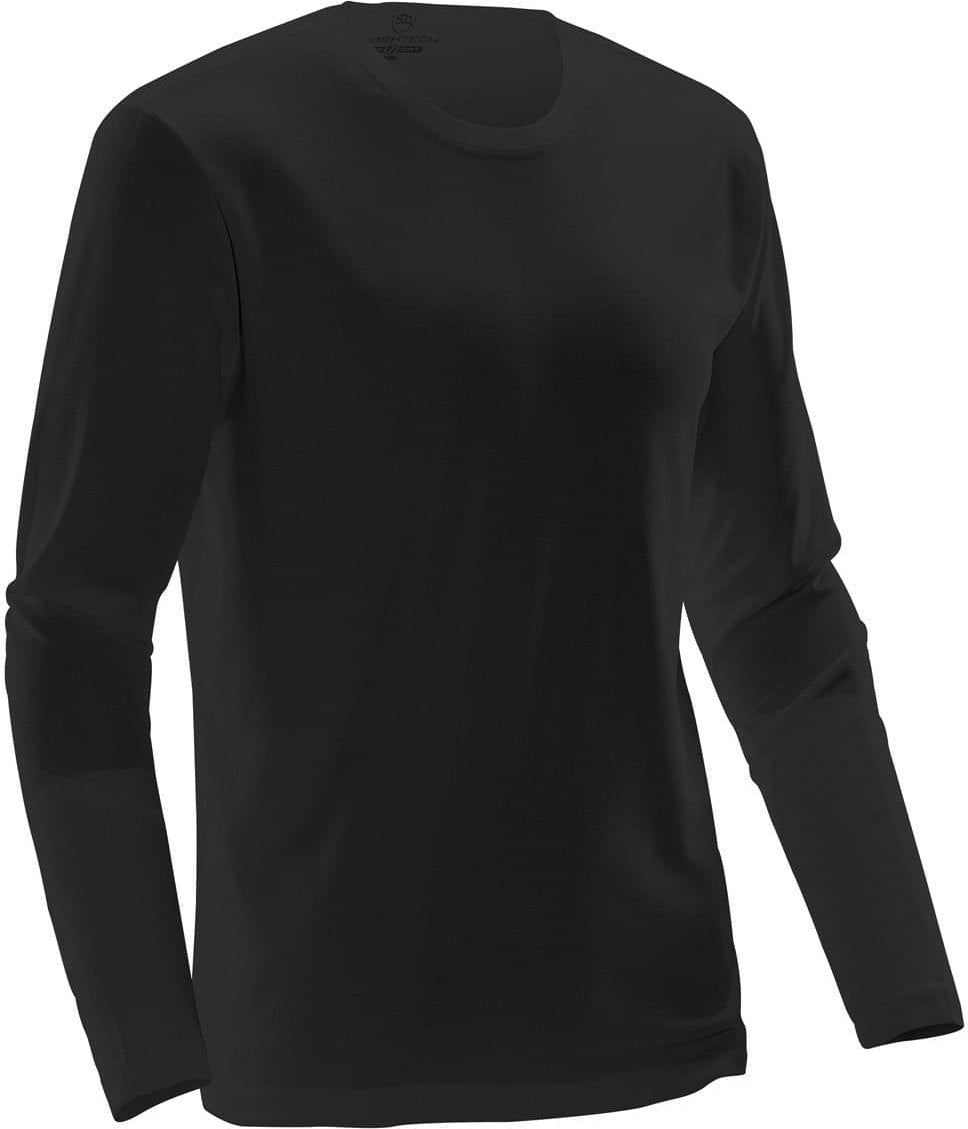 Stormtech Pgt-2 Men’s Eclipse H2x-dry Long Sleeve Tee - Black - Adult 4xl