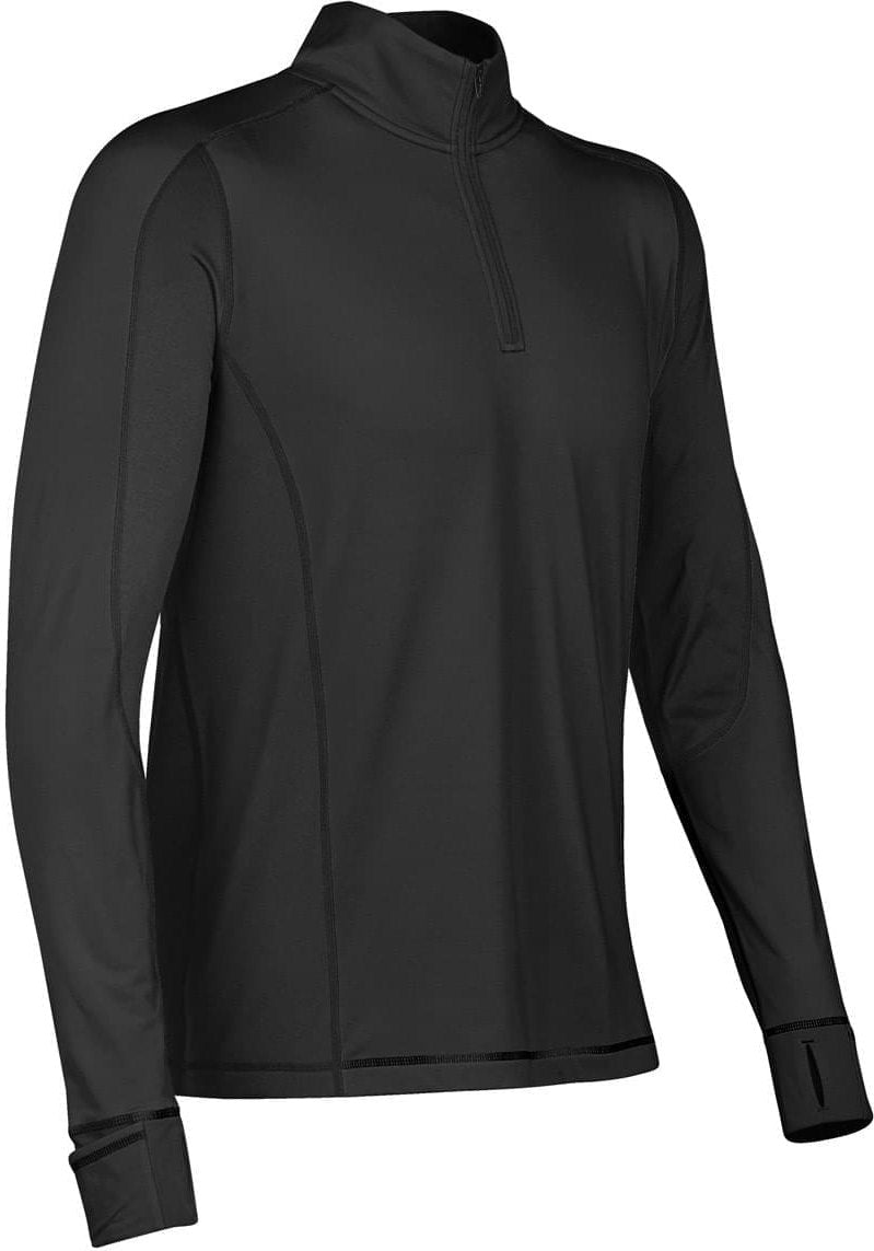 Stormtech Pl-4 Men’s Phoenix Lightweight 1/4 Zip - Black