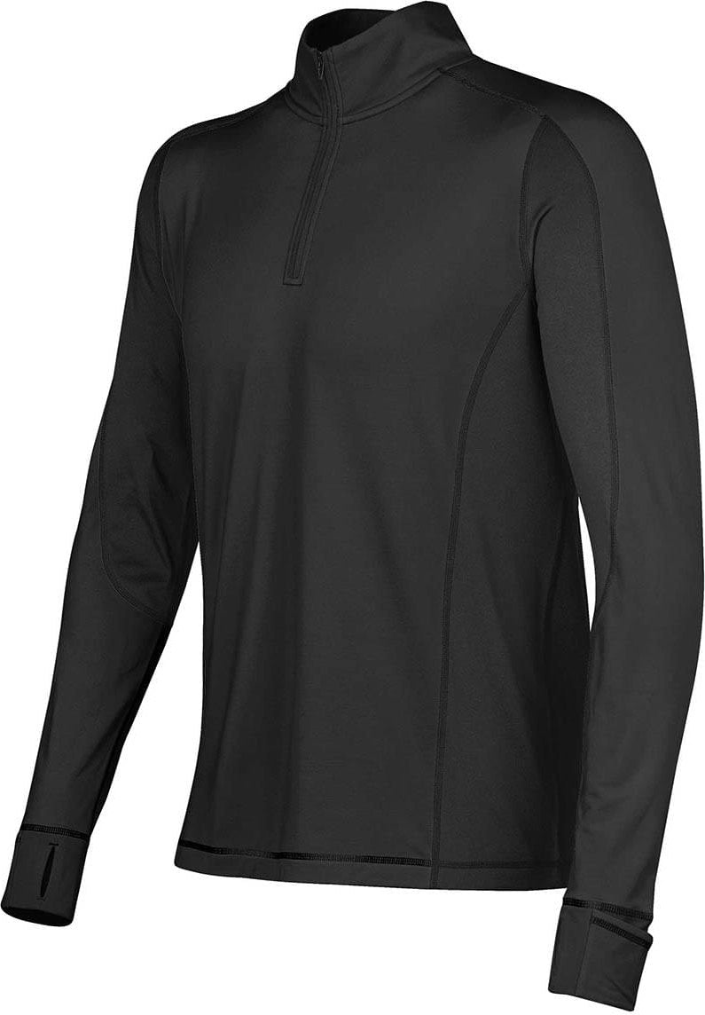 Stormtech Pl-4 Men’s Phoenix Lightweight 1/4 Zip - Black