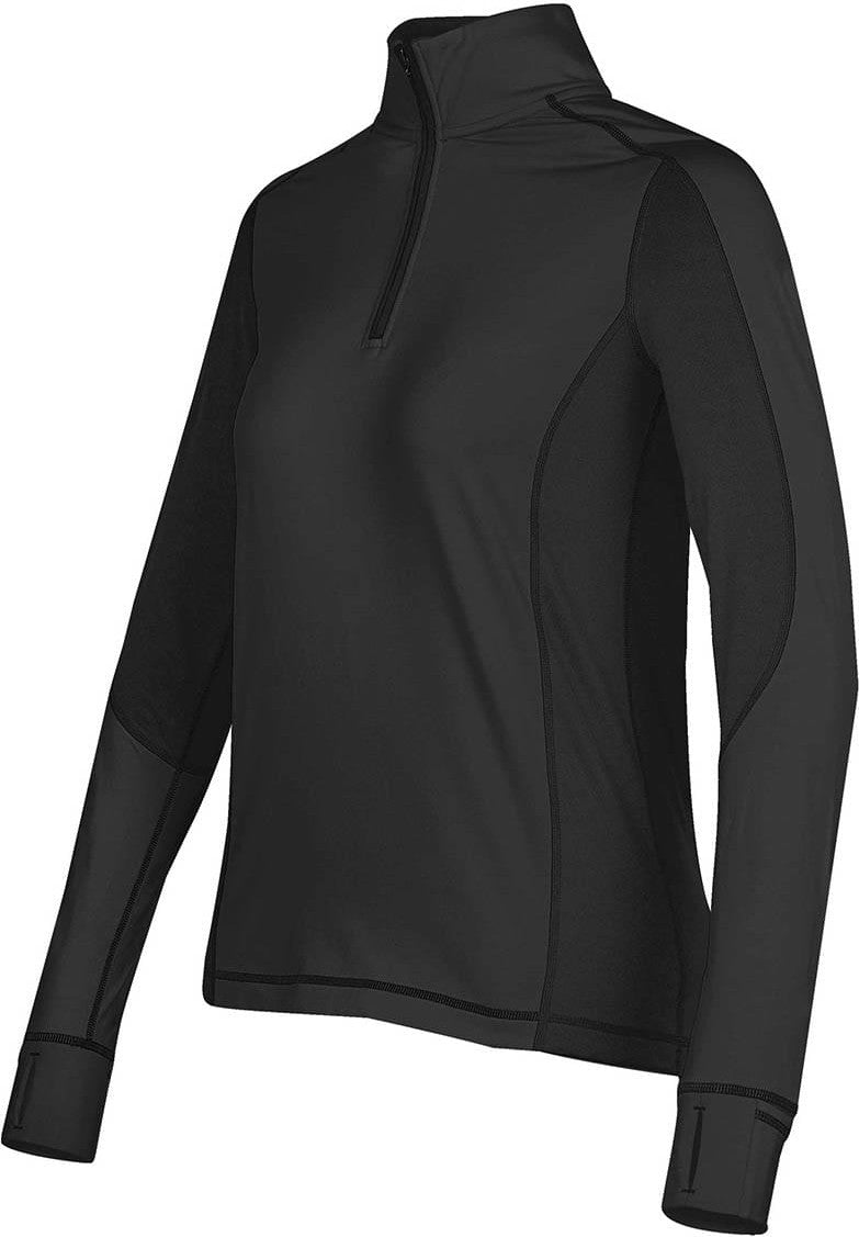 Stormtech Pl-4w Women’s Phoenix Lightweight 1/4 Zip - Black