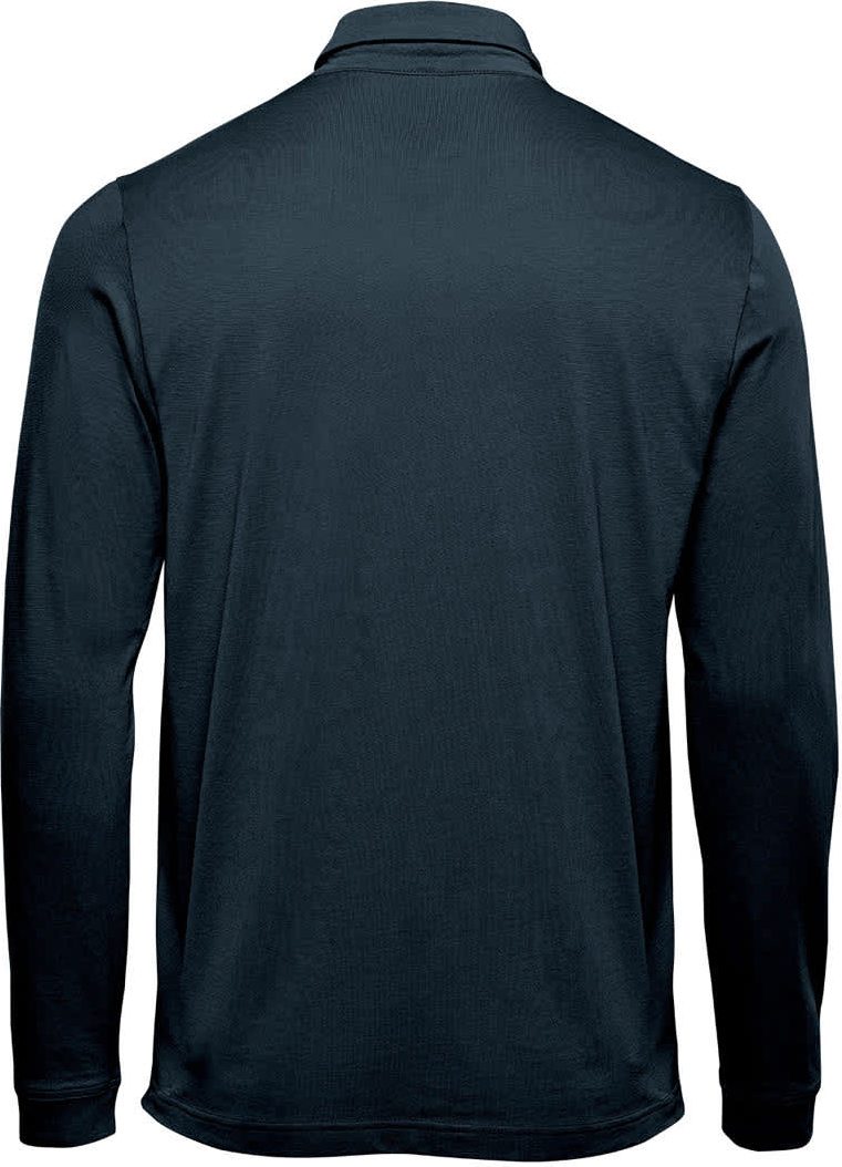 Stormtech Plx-1m Men’s Nevada L/s Micro Pique Polo - Midnight - Adult s