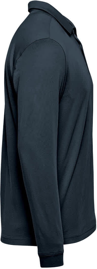 Stormtech Plx-1m Men’s Nevada L/s Micro Pique Polo - Midnight