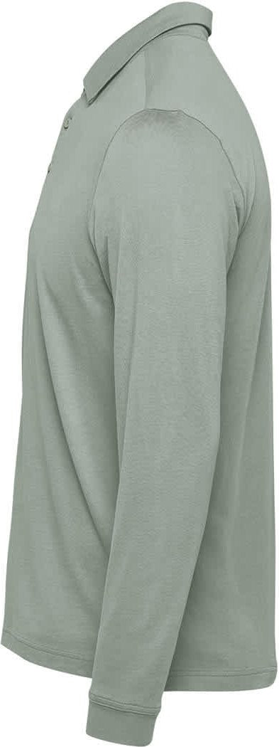 Stormtech Plx-1m Men’s Nevada L/s Micro Pique Polo - Storm Gray
