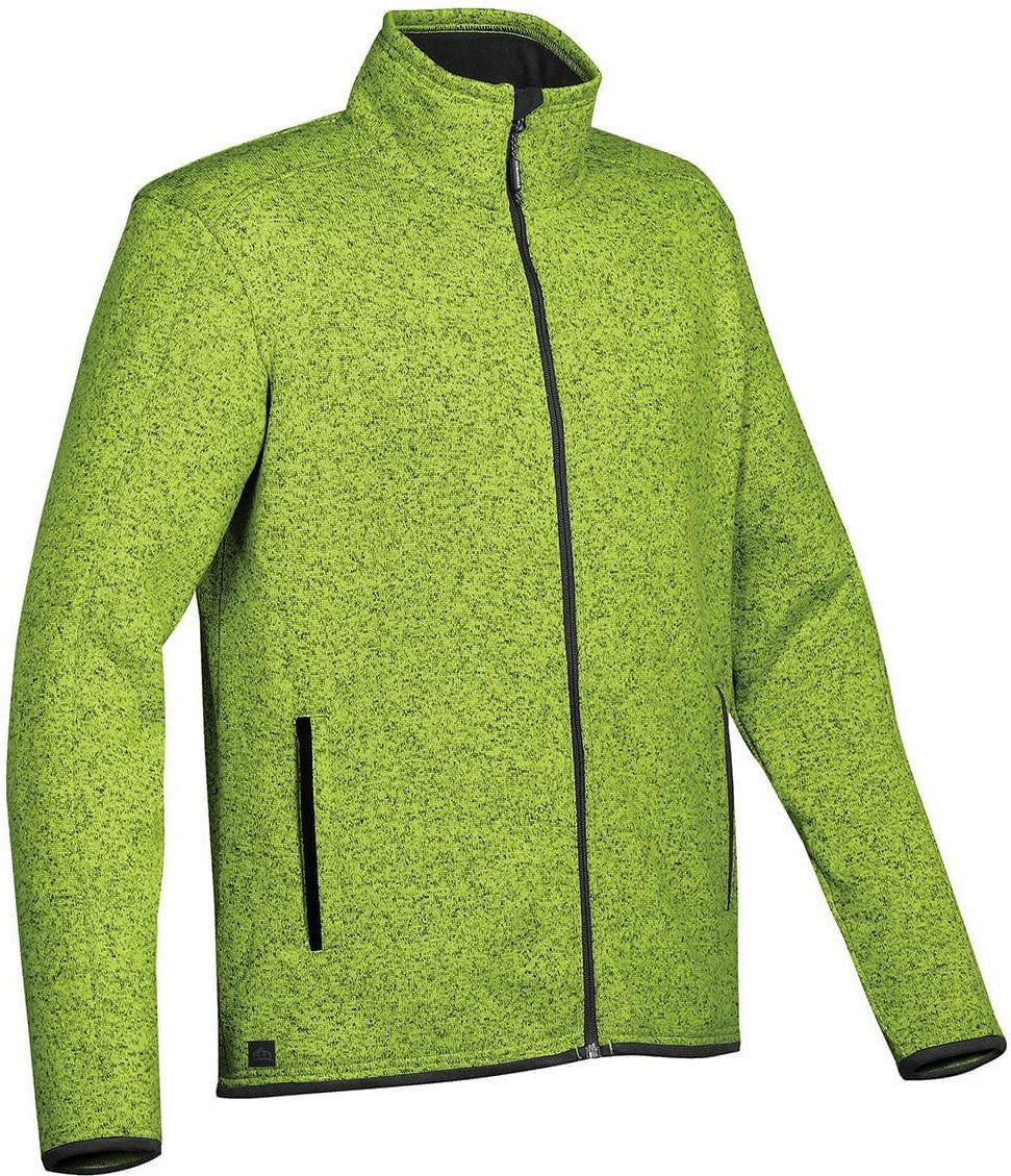 Stormtech Pmj-1 Men’s Donegal Full-zip Jacket - Kiwi