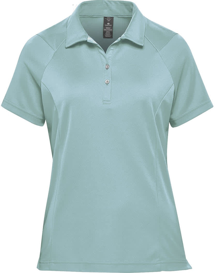 Stormtech Pmt-1w Women’s Milano Sports Polo - Ice Blue - Ladies Xs