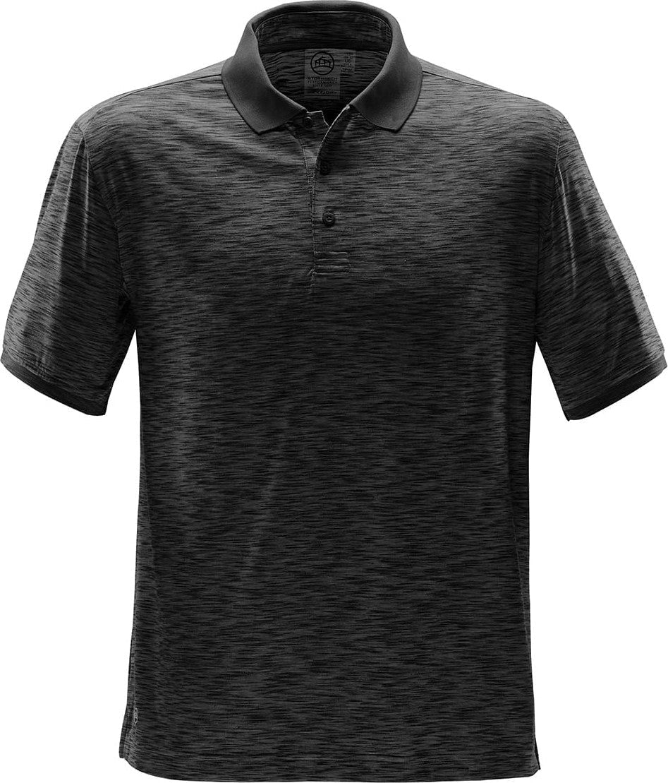 Stormtech Pr-1 Men’s Thresher Performance Polo - Carbon Heather / Adult s