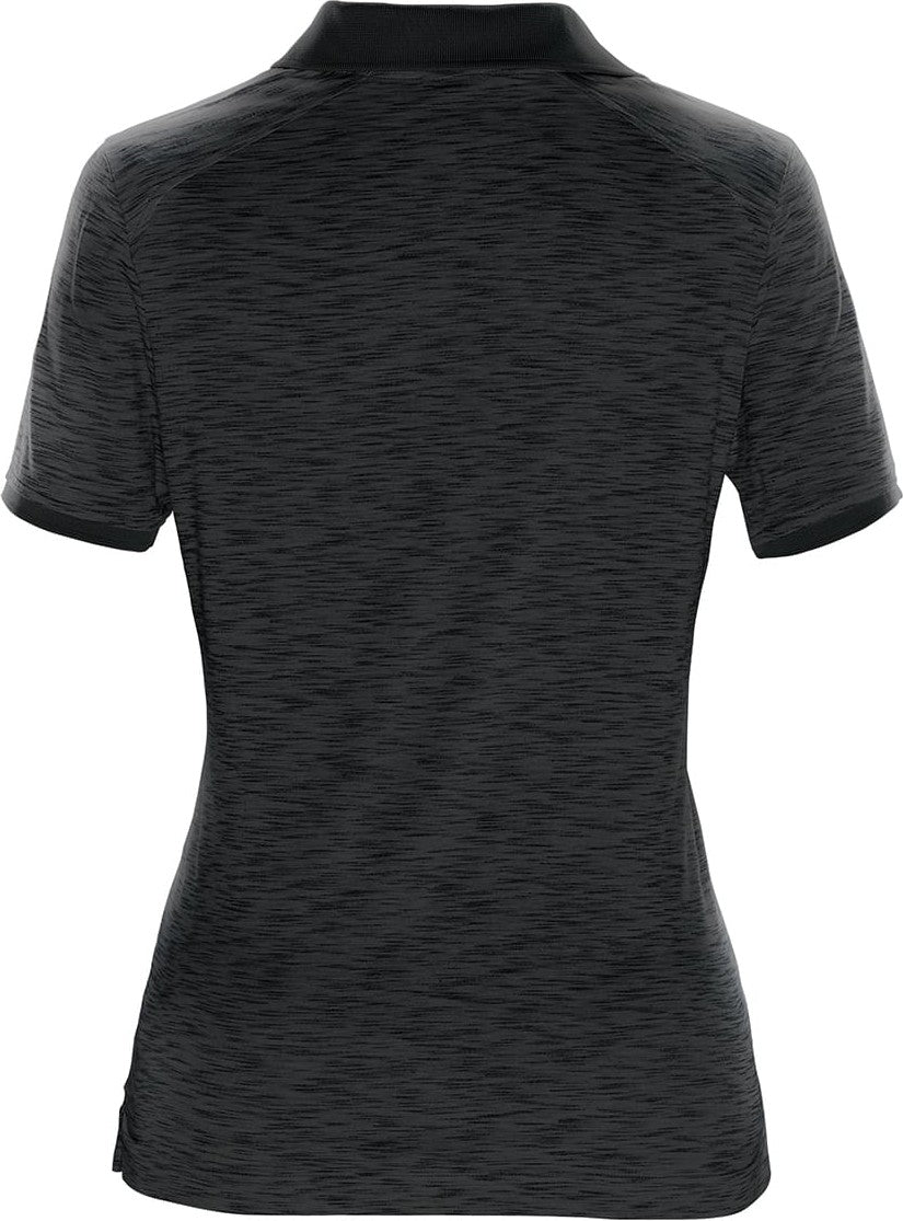 Stormtech Pr-1w Women’s Thresher Performance Polo - Carbon Heather - Ladies Xs