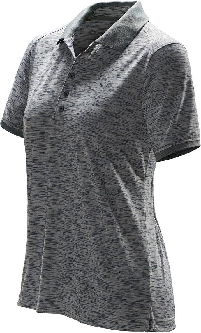 Stormtech Pr-1w Women’s Thresher Performance Polo - Cool Silver Heather
