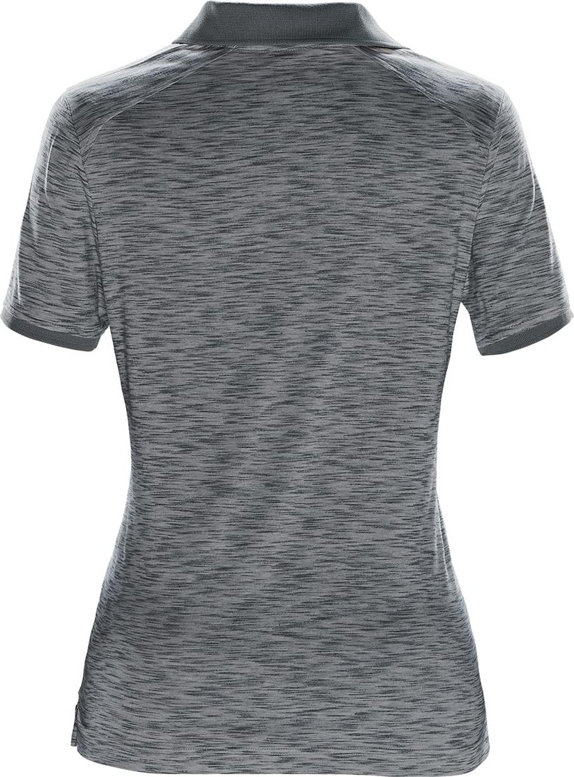Stormtech Pr-1w Women’s Thresher Performance Polo - Cool Silver Heather - Ladies Xs