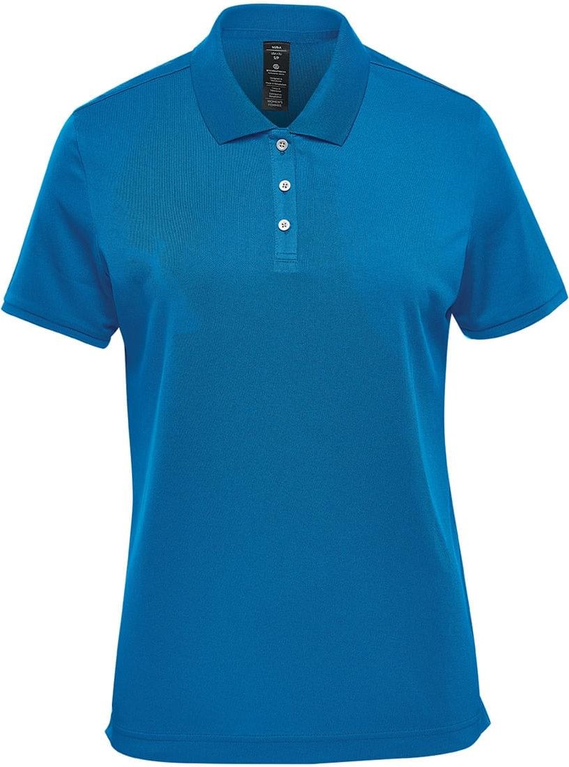 Stormtech Prx-1w Women’s Sirocco Sports Polo - Azure Blue - Ladies Xs